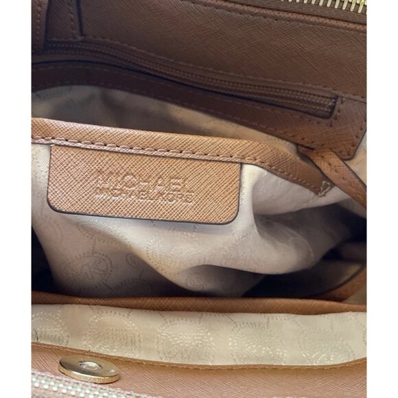 Michael Kors Womens Jet Set Chain Soft Genuine Leather Shoulder Tote Bag - Picture 4 of 16